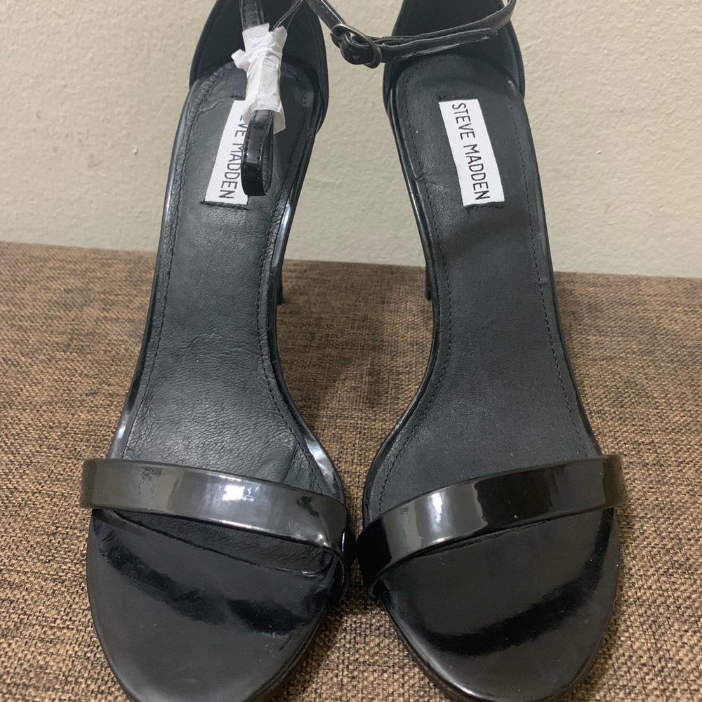 Steve Madden Patent Leather Heeled Sandals